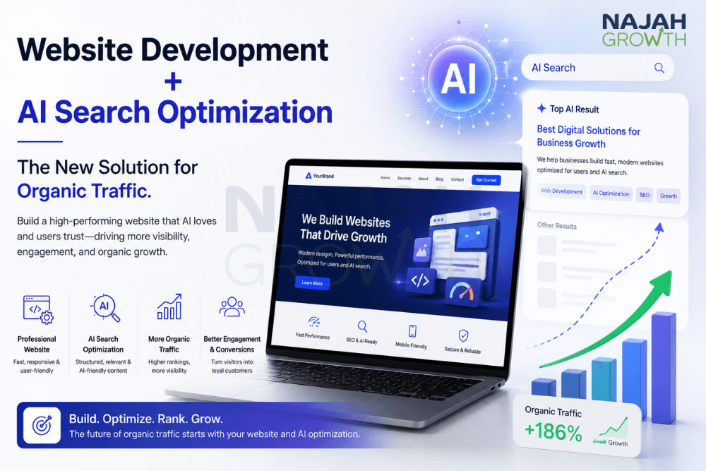 Website Development and AI Search Optimization The New Solution for Organic Traffic